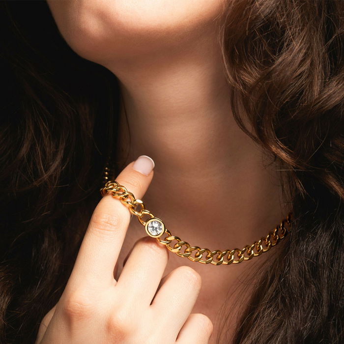 Collier Femme Lotus LS2333-1/2 Doré