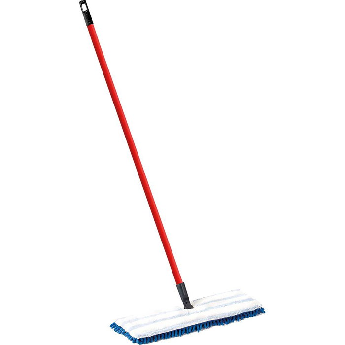 Vileda Mopa Flip Mop Pet Pro 2 en 1 avec microfibres et coton, attrape poils, L. 45 x 12 cm, Azul Vileda Mopa Flip Mop Pet Pro 2 en 1 avec microfibres et coton, attrape poils, L. 45 x 12 cm, Azul