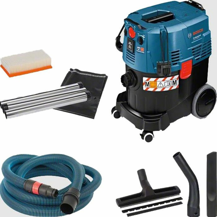 Bosch Professional GAS 35 M AFC - Aspirateur pour solide et liquide 35 L Bleu Bosch Professional GAS 35 M AFC - Aspirateur pour solide et liquide 35 L Bleu