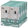 Outfit Lot de 5 lampes solaires en acier inoxydable d.4,5 cm, LED blanc chaud