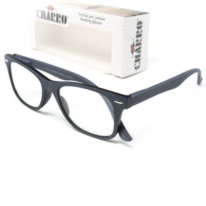 EL CHARRO Lunettes de lecture Illinois gris +1,5