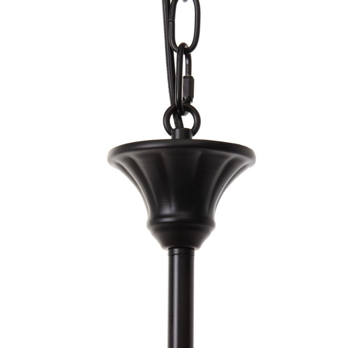 BigBuy Home Suspension Blanc Noir Fer 40 W