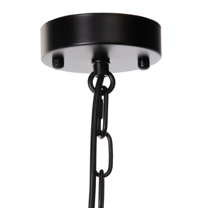 BigBuy Home Suspension Blanc Noir Fer 40 W