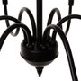 BigBuy Home Suspension Blanc Noir Fer 40 W