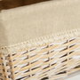 BigBuy Home Caisson à Tiroirs SWEET HEART Crème Naturel