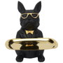 Home Deco Factory Vaciabolsillos Bulldog Negro