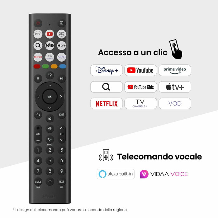 Hisense 43A6Q 4K Ultra HD LED 43 pouces (108 cm) Smart TV Hisense 43A6Q 4K Ultra HD LED 43 pouces (108 cm) Smart TV