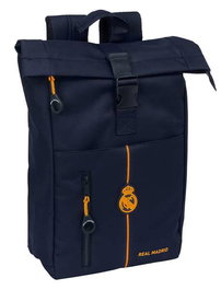 Safta Mochila solapa pour ordinateur portable 15,6 pouces Real Madrid 2e équipement 24/25 28 x 42 x 13 cm