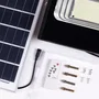HO-SOLARFL Projecteur LED Solaire 200W - Kit avec Panneau Solaire 6V/20W, Batterie Intégrée 15000mAh, Télécommande et Capteur de Luminosité - IP65