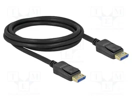 DELOCK Câble DisplayPort 2.0 - 2m - Noir