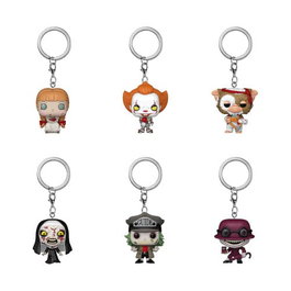 Funko Horror Présentoir porte-clés Pocket POP! (Pack de 12)