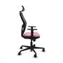 Chaise de Bureau avec Appui-tête Jorquera Piqueras y Crespo 1D036N2 Rose