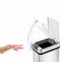 Kitchen Move Poubelle PARKSIDE 50 L Inox Brossé