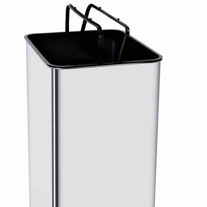 Kitchen Move Poubelle PARKSIDE 50 L Inox Brossé Kitchen Move Poubelle PARKSIDE 50 L Inox Brossé