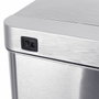 Kitchen Move Poubelle PARKSIDE 50 L Inox Brossé