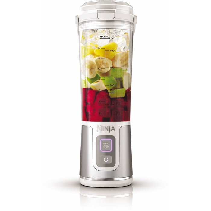 Ninja Blast BC151EUWH - Blender portable sans fil - Blanc/Argent