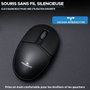 Bluestork Office 25 Souris sans fil Noir