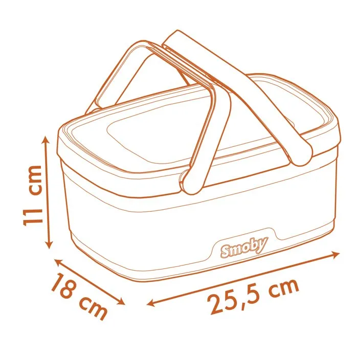 Smoby Winnie l'ourson - Panier Pique Nique 2en1 Smoby Winnie l'ourson - Panier Pique Nique 2en1
