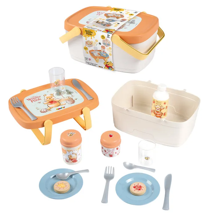 Smoby Winnie l'ourson - Panier Pique Nique 2en1 Smoby Winnie l'ourson - Panier Pique Nique 2en1