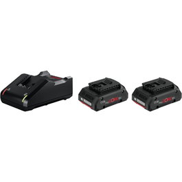 Bosch Professional Pack de 2 batteries 18V ProCORE 4Ah et chargeur rapide GAL 18V-40
