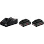 Bosch Professional Pack de 2 batteries 18V ProCORE 4Ah et chargeur rapide GAL 18V-40