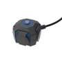 Simon Multiprise Expert 4 prises Schuko IP44 Noir/Bleu