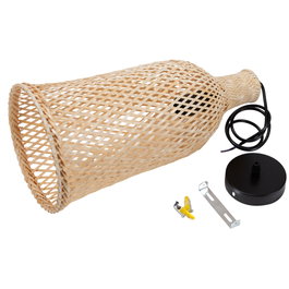Lampe à Suspension Beppucho en rotin, Ø220 x 400 mm