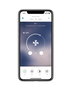 Duux DXCF13 Whisper Flex Ventilateur de bureau et sur pied silencieux Smart Blanc, 26 vitesses, commande smartphone, batterie portable 12h, 51-88 cm