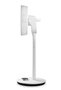 Duux DXCF13 Whisper Flex Ventilateur de bureau et sur pied silencieux Smart Blanc, 26 vitesses, commande smartphone, batterie portable 12h, 51-88 cm