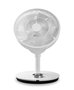 Duux DXCF13 Whisper Flex Ventilateur de bureau et sur pied silencieux Smart Blanc, 26 vitesses, commande smartphone, batterie portable 12h, 51-88 cm