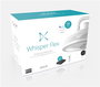 Duux DXCF13 Whisper Flex Ventilateur de bureau et sur pied silencieux Smart Blanc, 26 vitesses, commande smartphone, batterie portable 12h, 51-88 cm