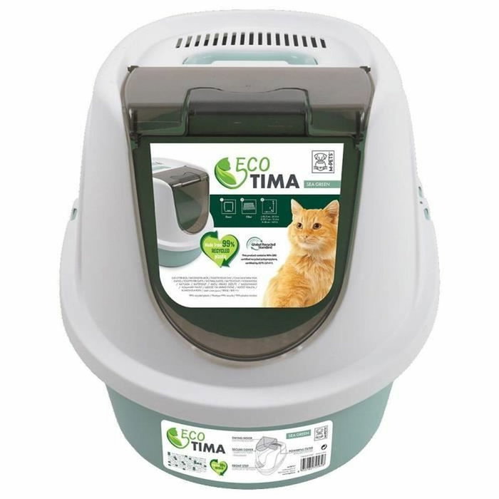 M Pets ECO TIMA Maison de toilette - M - Vert d'eau M Pets ECO TIMA Maison de toilette - M - Vert d'eau