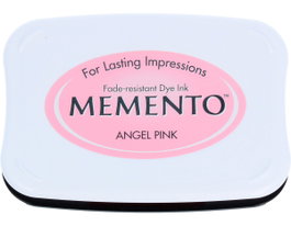 Tsukineko Tampon encreur MEMENTO rose bébé translucide 95x65mm