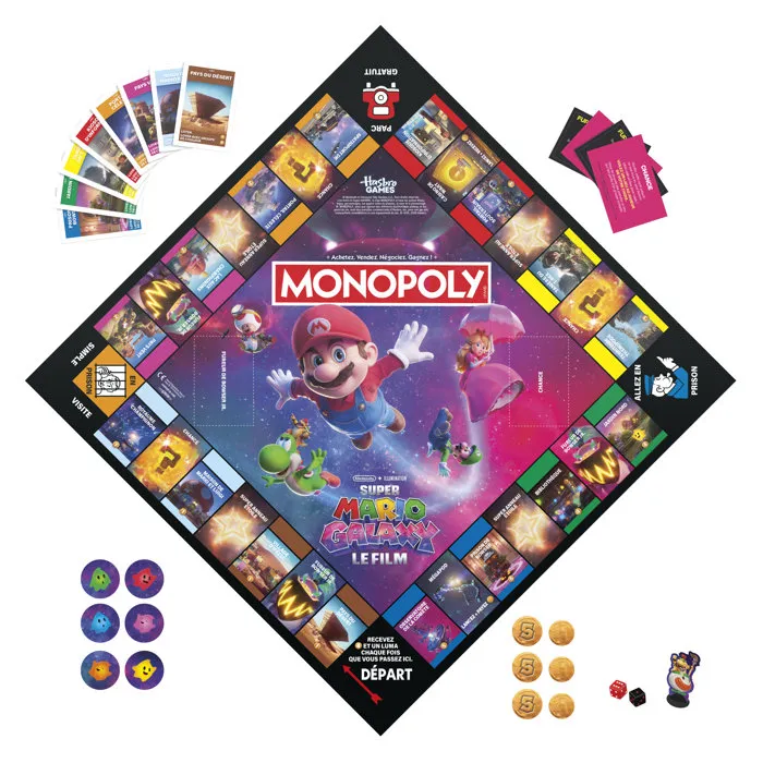 Monopoly Super Mario Galaxy Le Film Monopoly Super Mario Galaxy Le Film