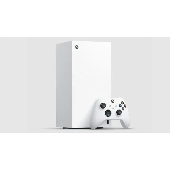 Microsoft Xbox Series X Console Digitale - 1 To - Blanche - Résolution 4K HDR - Jusqu'à 120 FPS - Architecture Velocity