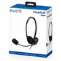 Casques avec Microphone Ewent EW3567 Noir (1 Unité)
