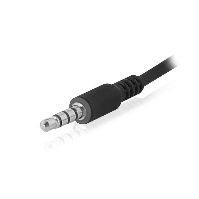 Ewent EW3567 Casque Stéréo avec Microphone Filaire pour Ordinateur Portable Smartphone Tablette