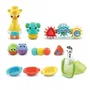 Vtech Coffret de bain multi-activité MAXI - 15 accessoires dont girafe mécanique - Pour enfants de 5 mois à 5 ans