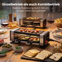 Proficook PC-RG 1324 Raclette-Grill en acier inoxydable