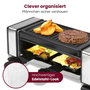 Proficook PC-RG 1324 Raclette-Grill en acier inoxydable