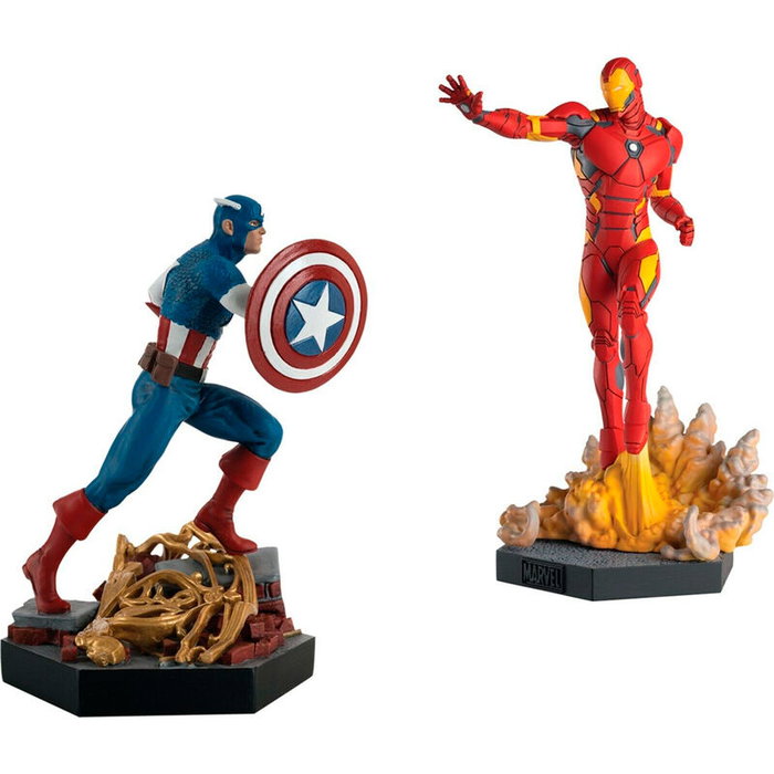 Eaglemoss Hero Collector - Figure Captain America VS. Marvel - Figurine de collection - Échelle 1:16