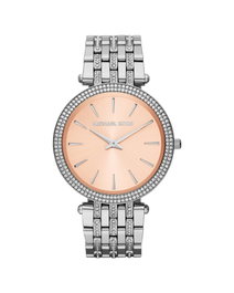 Michael Kors MK3218 montre analogique gris et rose