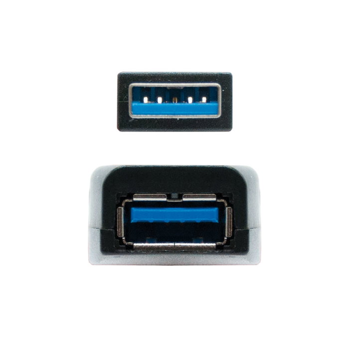Nanocable Câble Prolongateur USB 3.0 avec Amplificateur 10 m Noir