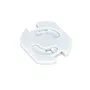 Safety 1st - Cache-prises à rotation - Sécurité enfant - Lot de 8 pièces - Blanc