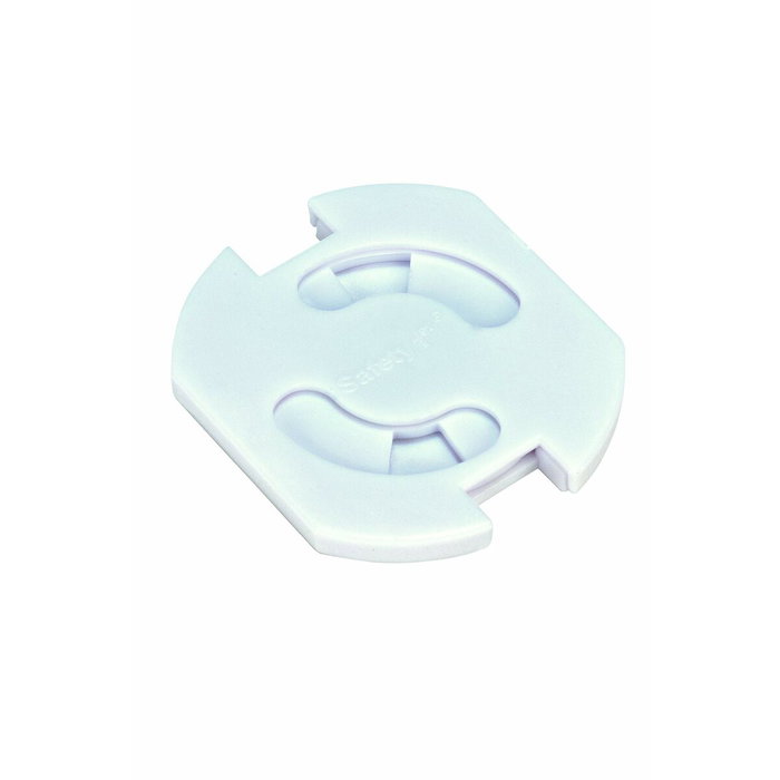 Safety 1st Lot de 8 cache-prises à rotation, Blanc Safety 1st Lot de 8 cache-prises à rotation, Blanc