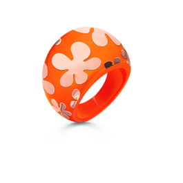 Folli Follie Bague Taille 52 Orange