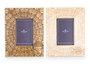 GIFTDECOR Portafotos Budda 10 x 15 - Lot de 6 - Blanc-Naturel