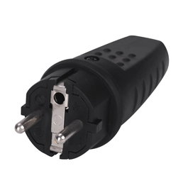 GSC Evolution Fiche bipolaire imperméable de gomme 4,8mm Noir