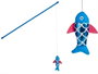 Mascow Bâton jouet pour chat avec poisson couleurs assorties 0.8x0.8x46 cm (Set de 36)