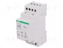 F&F Transformateur de réseau 8VA 230VAC 8V 1A pour rail DIN